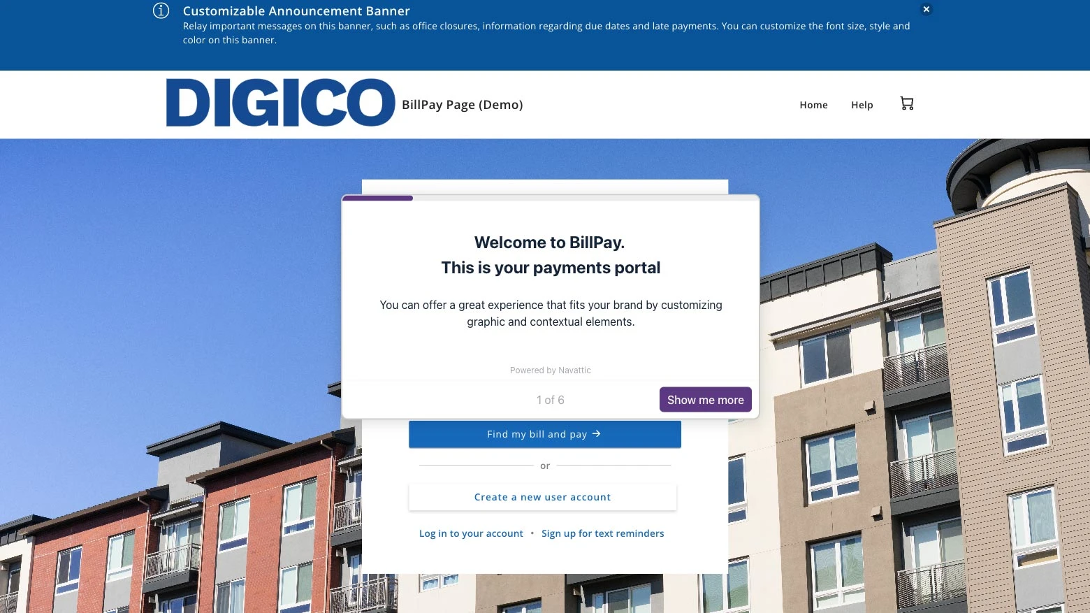 Clickable journey: See modern bill pay in action